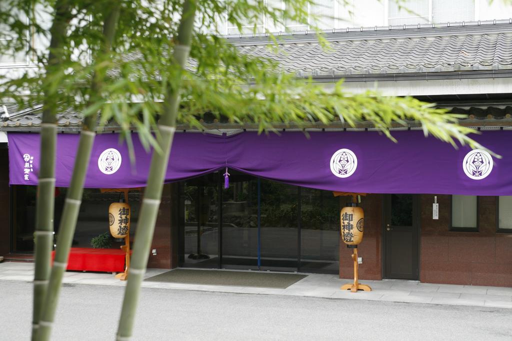 ホテル 湯村温泉 朝野家 エクステリア 写真