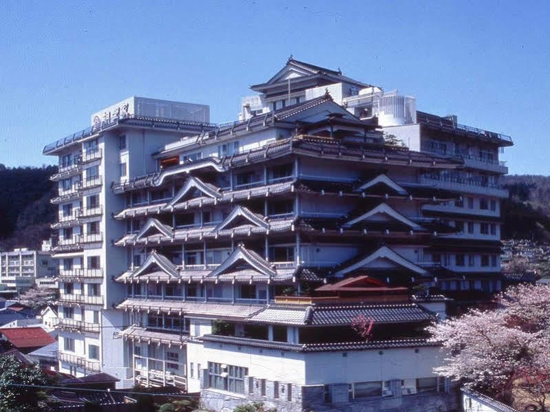 ホテル 湯村温泉 朝野家 エクステリア 写真